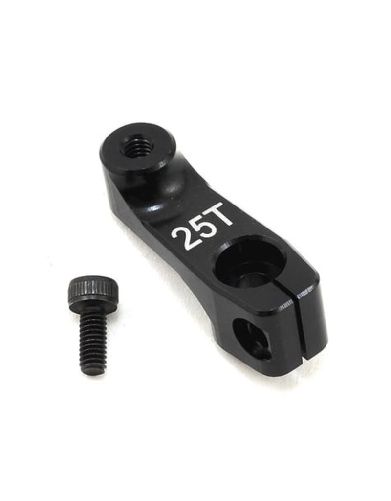 TEAM ASSOCIATED ASC1370 15.5MM ALUMINUM FT CLAMPING SERVO HORN (25T-FUTABA/SAVOX/PROTEK)