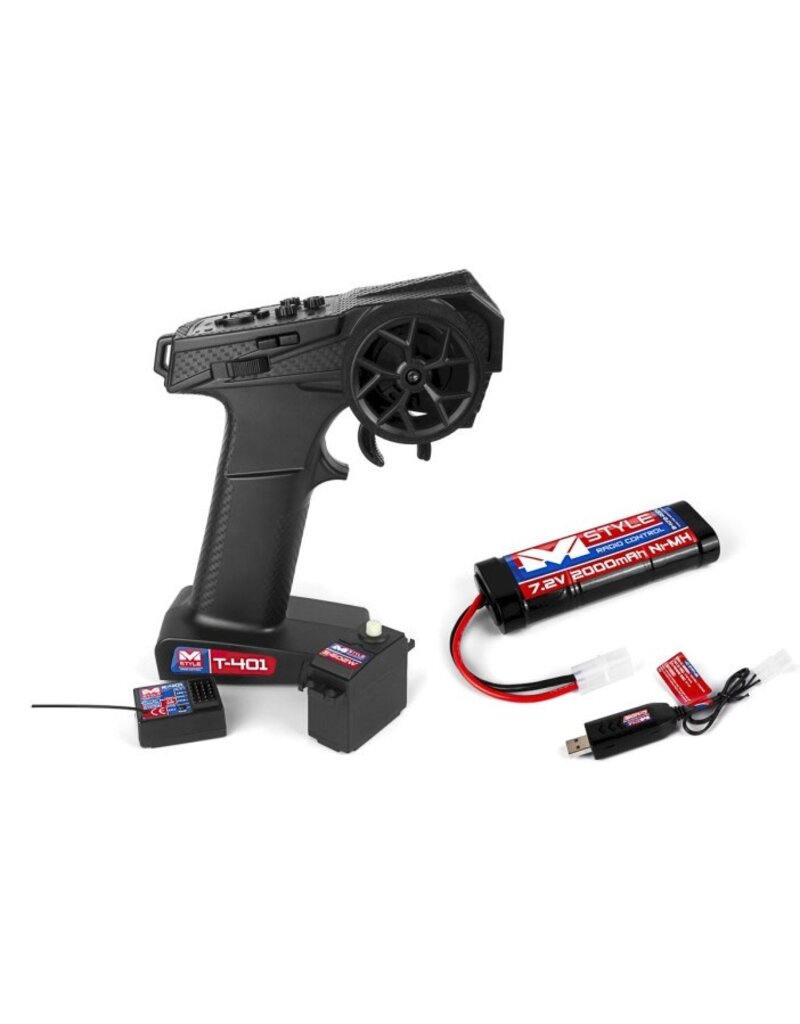 MSTYLE MSL542409 MSTYLE R/C SET - RADIOSET, SERVO, BATTERY AND CHARGER