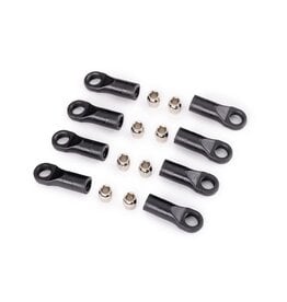 TRAXXAS TRA9859 ROD ENDS FOR TRX4-M (8) (LONG) W/ STEEL HOLLOW BALLS