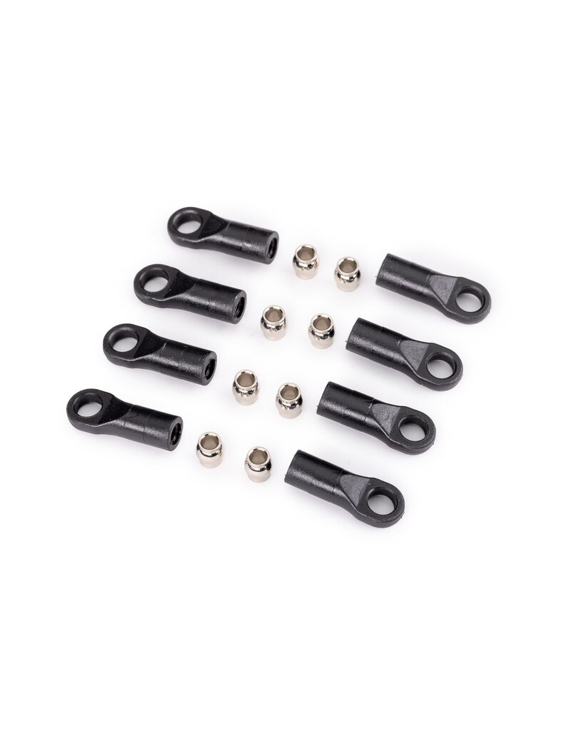 TRAXXAS TRA9859 ROD ENDS FOR TRX4-M (8) (LONG) W/ STEEL HOLLOW BALLS