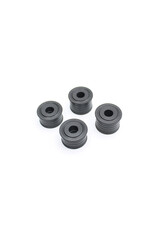 REFLEX RACING REF FX28-042 FX28 WHEEL SET: BLACK (4)