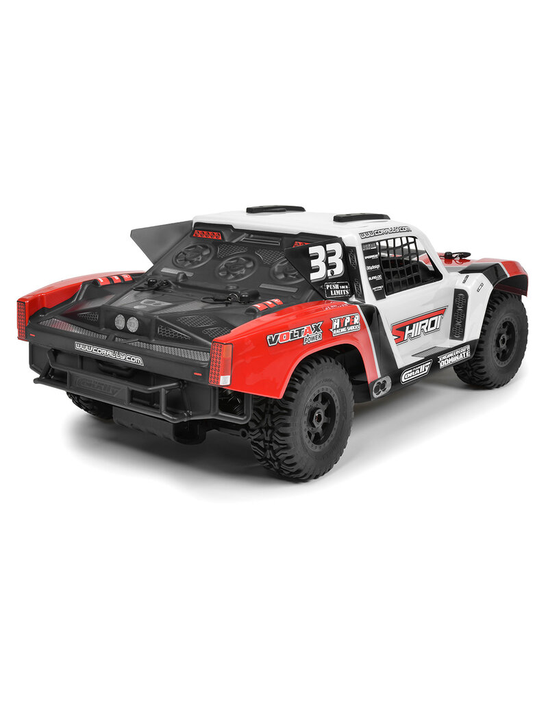 TEAM CORALLY COR00278-R SHIROI XP6 1/8 6S SHORT COURSE RTR RED