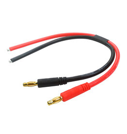 LECTRON PRO CSR BP2BLANK BANANA PLUGS CHARGING ADAPTER WITH BARE LEADS