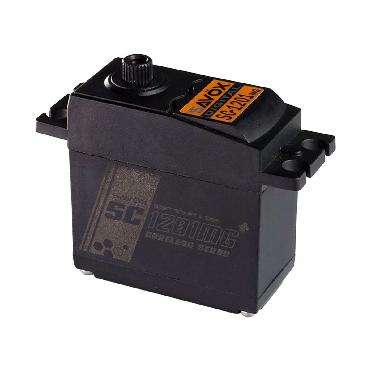 SAVSC1201MGP HIGH TORQUE CORELESS STANDARD DIGITAL SERVO, 0.15SEC / 347.2OZ @ 6V