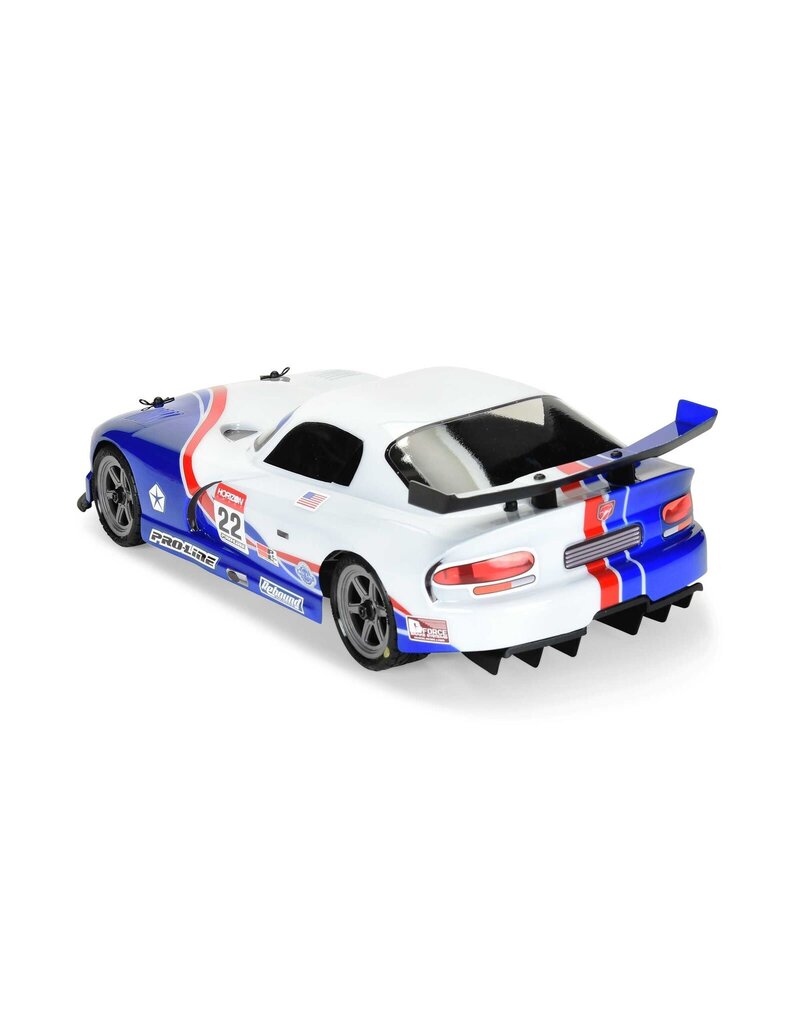 PROLINE RACING PRO368417 PRE-CUT 2002 DODGE VIPER GTS CLEAR FOR LOSI NASCAR