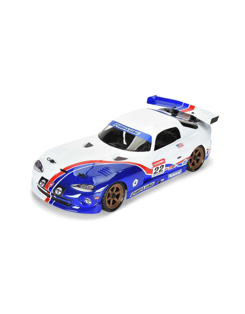 PROLINE RACING PRO368417 PRE-CUT 2002 DODGE VIPER GTS CLEAR FOR LOSI NASCAR