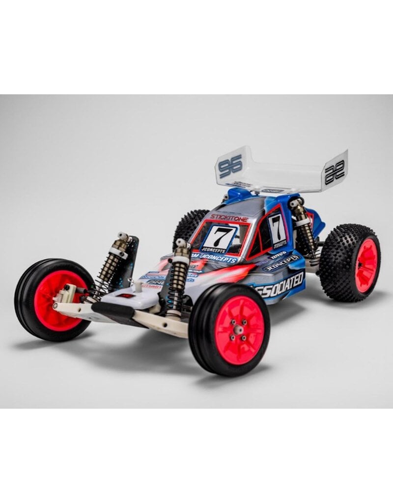 JCONCEPTS JCO0725 RC10 '89 MASAMI STEALTH PROTECTOR 1/10 BUGGY BODY (CLEAR) W/5.5" WING