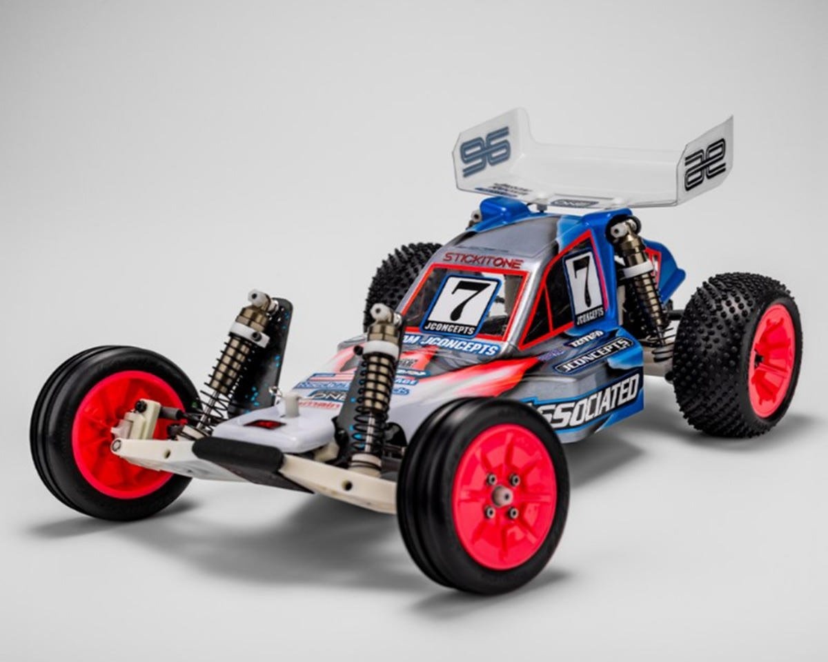 JCO0725 RC10 '89 MASAMI STEALTH PROTECTOR 1/10 BUGGY BODY (CLEAR) W/5.5" WING