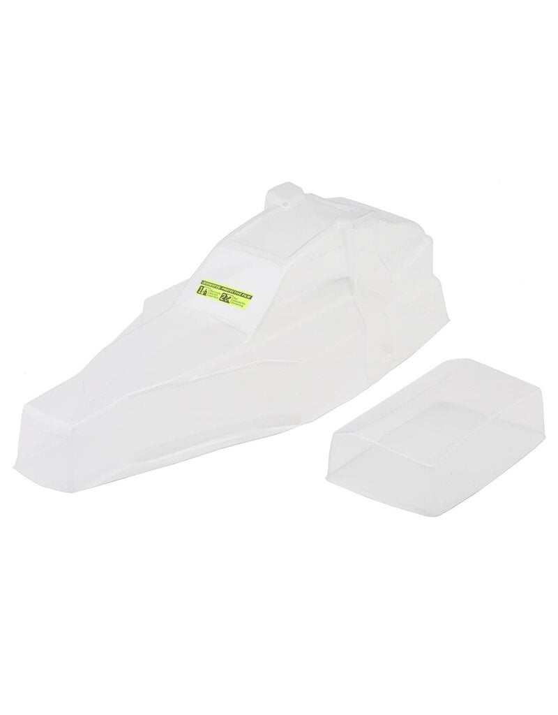JCONCEPTS JCO0725 RC10 '89 MASAMI STEALTH PROTECTOR 1/10 BUGGY BODY (CLEAR) W/5.5" WING
