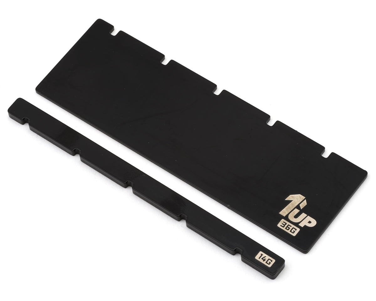 1UP-10706 LOSI NASCAR BLACKED OUT BATTERY WEIGHT SET (50G)