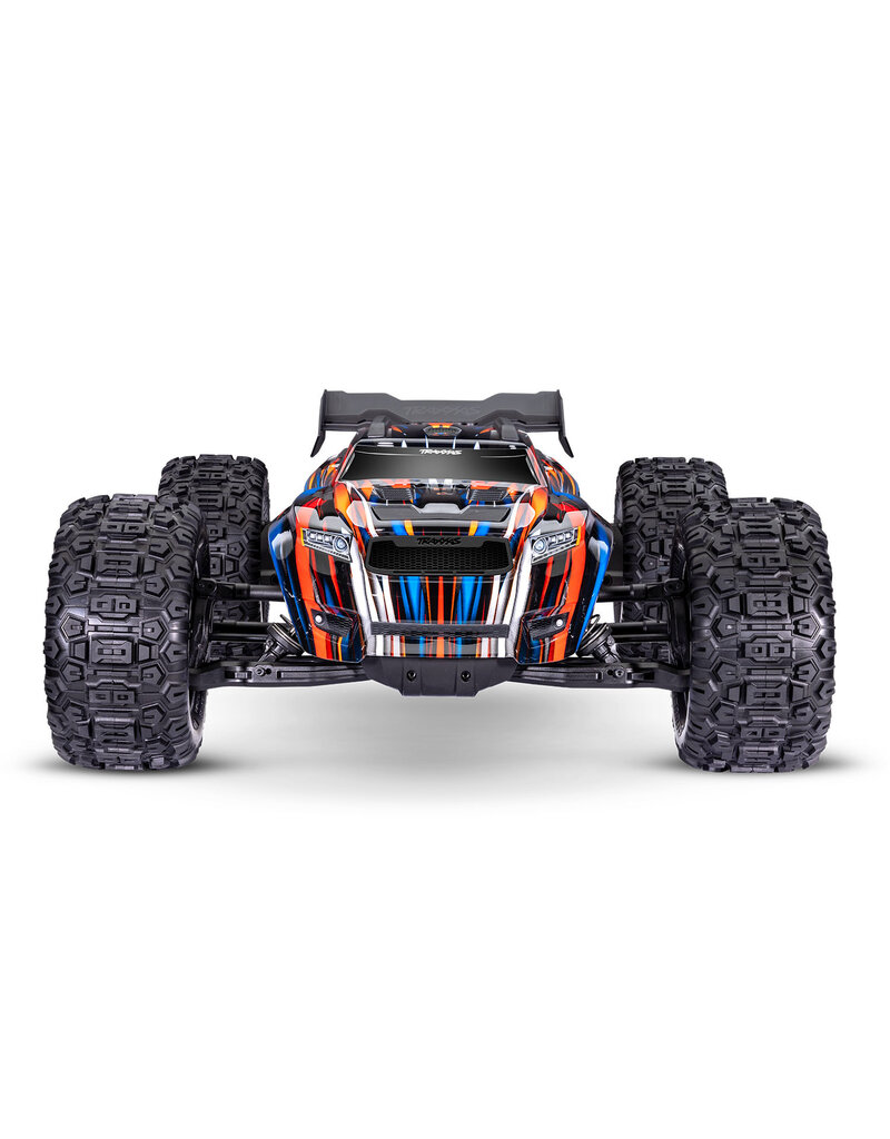 TRAXXAS TRA95096-4-ORNG  SLEDGE 1/8 SCALE 4WD BRUSHLESS MONSTER TRUCK RTR: ORANGE