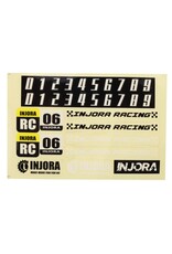 INJORA INJDGT-2203GN-2 2.2" 1/10 CRAWLER TIRES SILICONE RUBBER INSERTS (146-149MM) (5.75" OD) (SUPER SOFT) (2)
