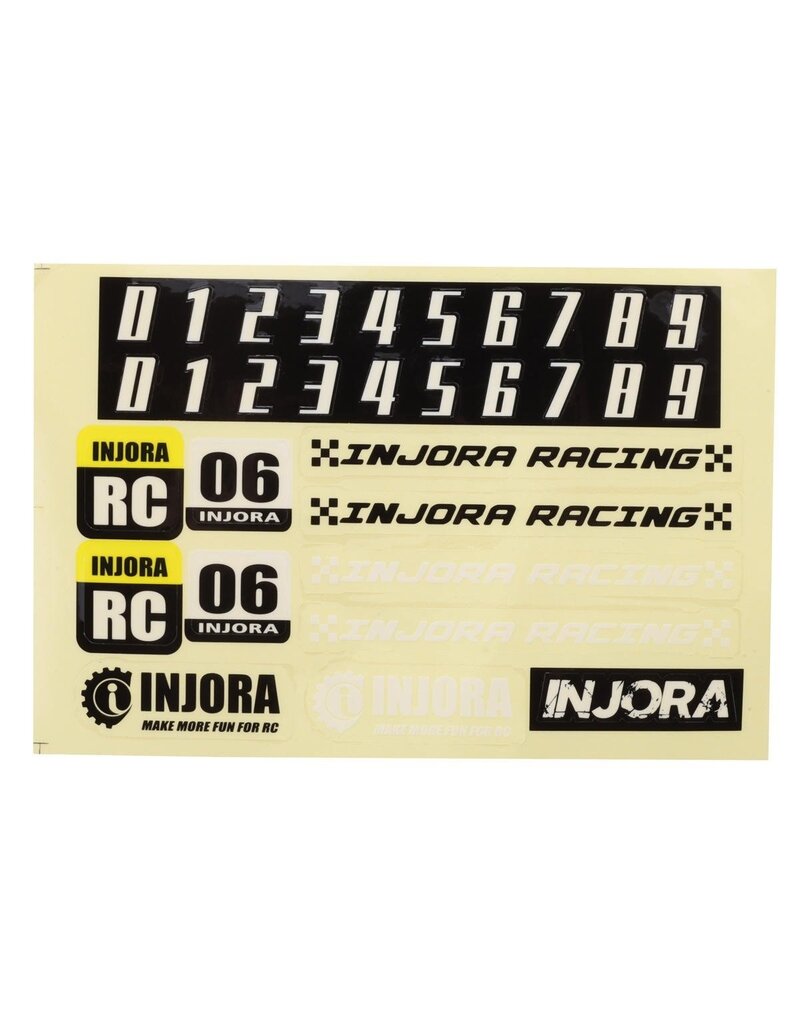 INJORA INJDGT-2203GN-2 2.2" 1/10 CRAWLER TIRES SILICONE RUBBER INSERTS (146-149MM) (5.75" OD) (SUPER SOFT) (2)