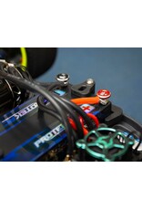 PROTEK RC PTK-5081 TWIST LOCK ADJUSTABLE BULLET PLUG GRIPS W/5MM BULLETS (BLACK/BLUE)