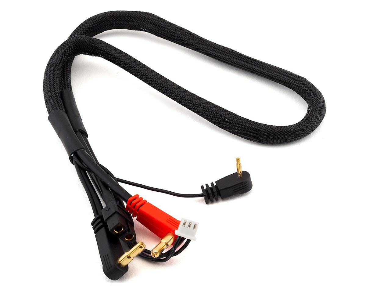 TQW2723 XT60 2S CHARGE CABLE W/4MM & 5MM BULLET CONNECTOR (2') (ICHARGER/ISDT)