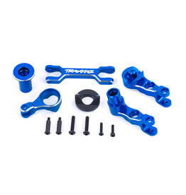 TRAXXAS TRA7746-BLUE STEERING BELLCRANKS ALUM BLUE