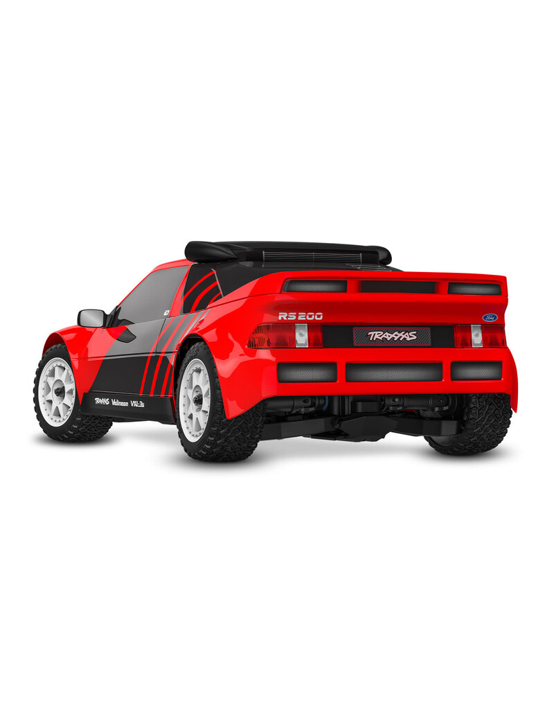 TRAXXAS TRA108046-1-RED MINI RALLY VXL FORD RS200