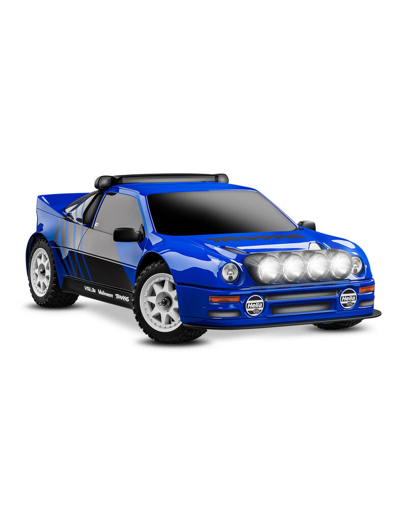 TRAXXAS TRA108046-1-BLUE MINI RALLY VXL FORD RS200