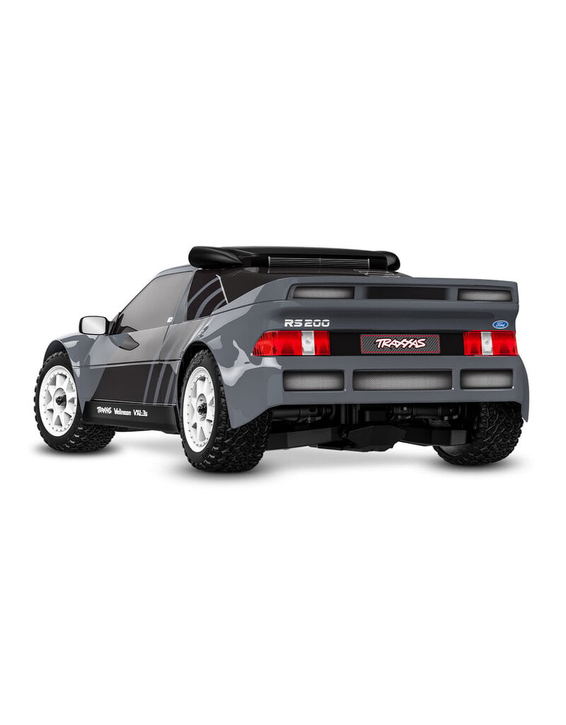 TRAXXAS TRA108046-1-GRAY MINI RALLY VXL FORD RS200