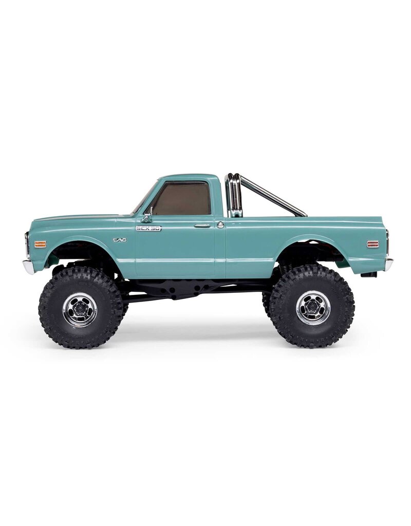 AXIAL AXI-2260T1 1/30 SCX30 CHEVROLET K10 4X4 RTR BRUSHED ROCK CRAWLER (BATTERY & CHARGER INCLUDED), GREEN