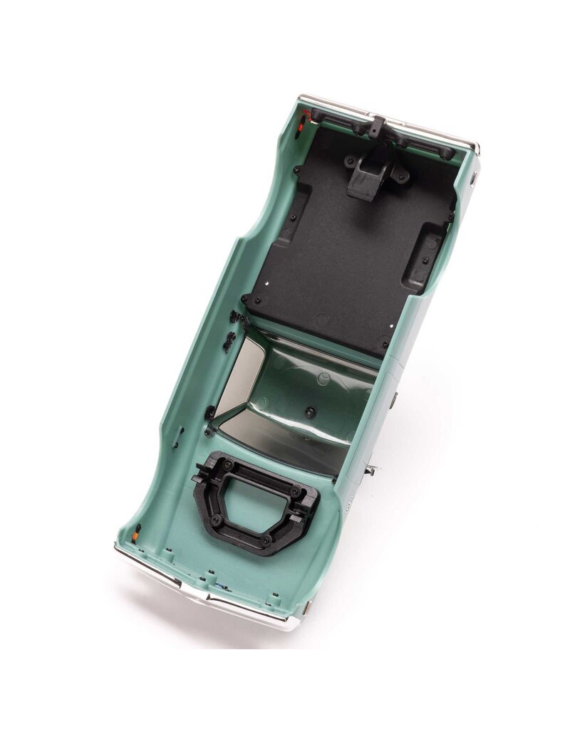 AXIAL AXI-2260T1 1/30 SCX30 CHEVROLET K10 4X4 RTR BRUSHED ROCK CRAWLER (BATTERY & CHARGER INCLUDED), GREEN