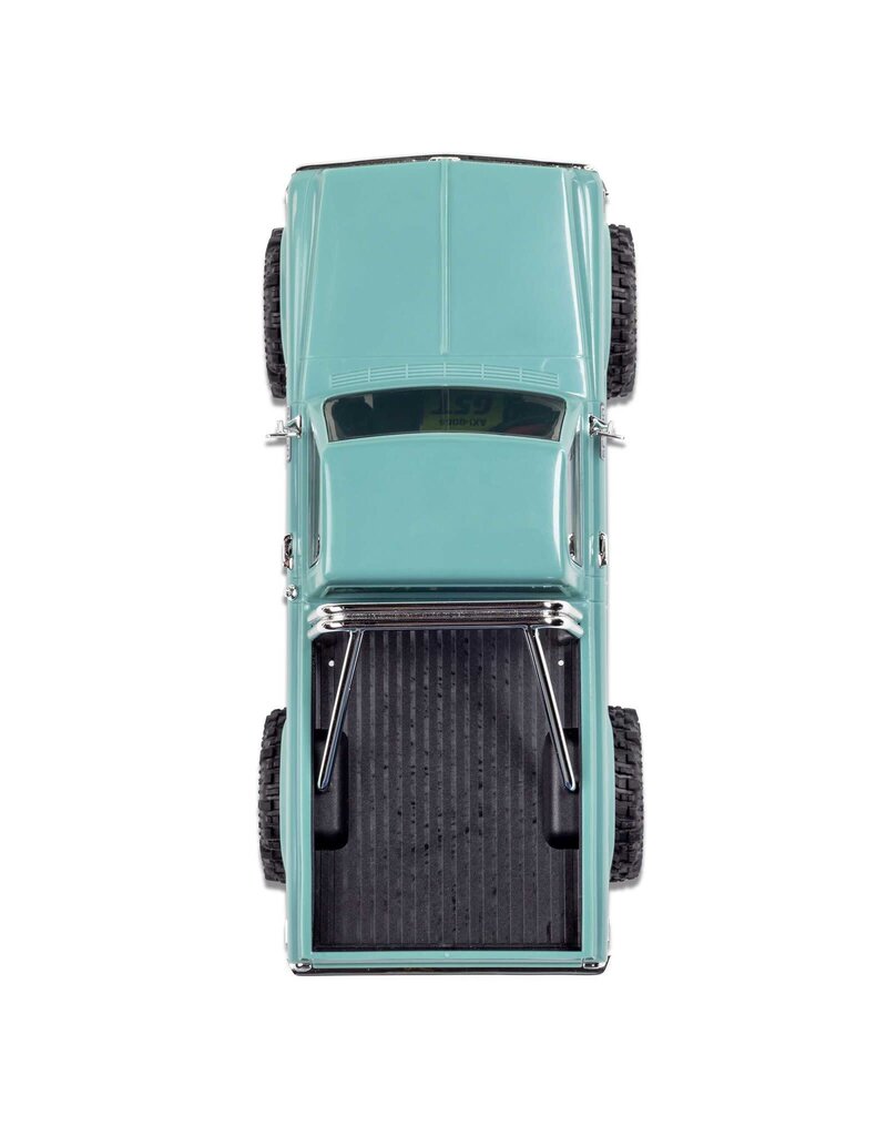 AXIAL AXI-2260T1 1/30 SCX30 CHEVROLET K10 4X4 RTR BRUSHED ROCK CRAWLER (BATTERY & CHARGER INCLUDED), GREEN