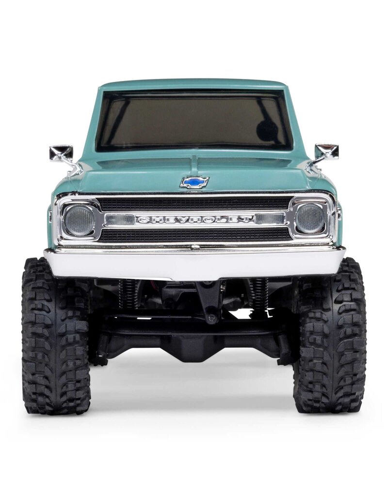 AXIAL AXI-2260T1 1/30 SCX30 CHEVROLET K10 4X4 RTR BRUSHED ROCK CRAWLER (BATTERY & CHARGER INCLUDED), GREEN