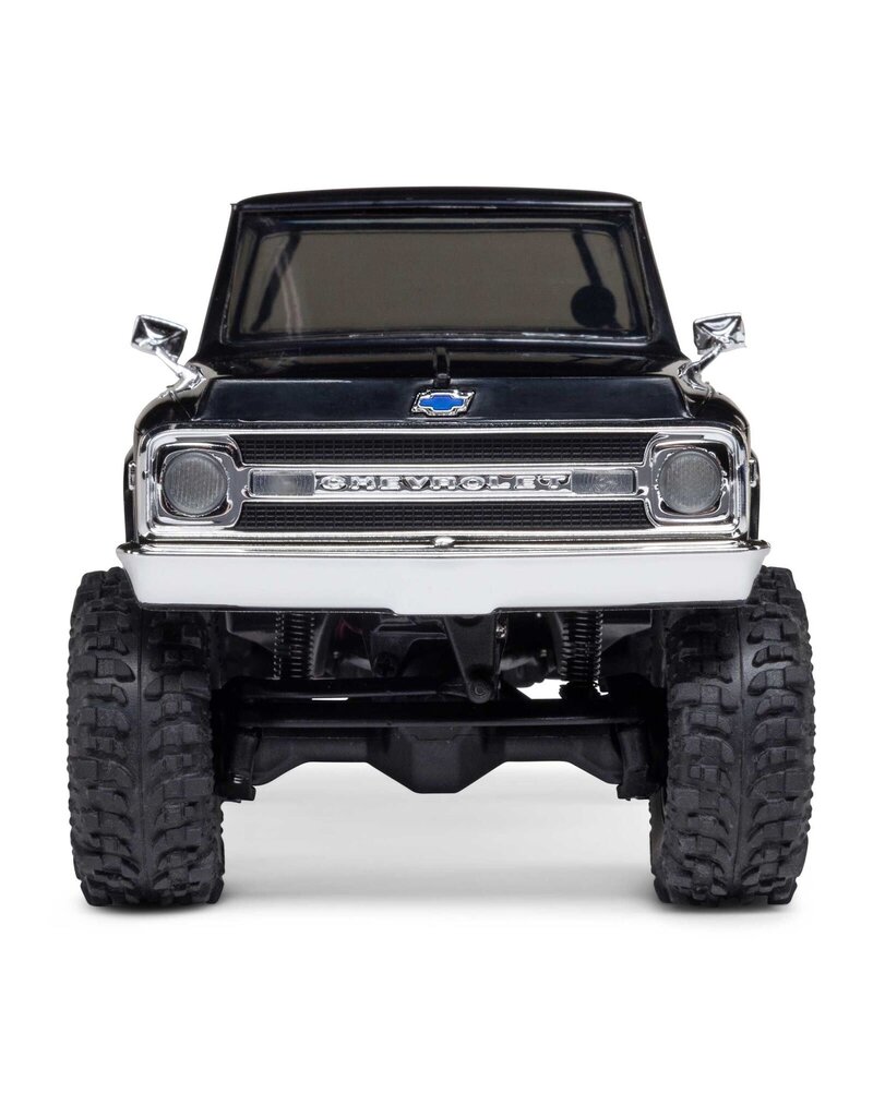 AXIAL AXI-2260T2 1/30 SCX30 CHEVROLET K10 4X4 RTR BRUSHED ROCK CRAWLER (BATTERY & CHARGER INCLUDED), BLACK