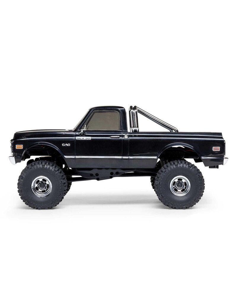 AXIAL AXI-2260T2 1/30 SCX30 CHEVROLET K10 4X4 RTR BRUSHED ROCK CRAWLER (BATTERY & CHARGER INCLUDED), BLACK