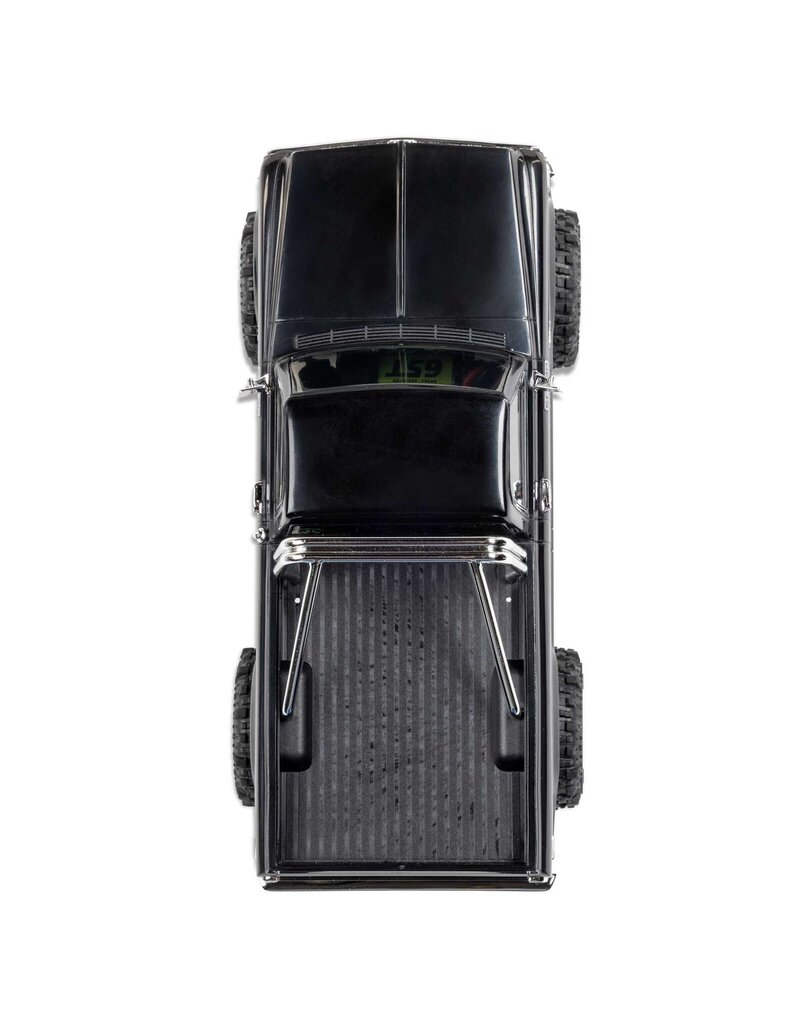 AXIAL AXI-2260T2 1/30 SCX30 CHEVROLET K10 4X4 RTR BRUSHED ROCK CRAWLER (BATTERY & CHARGER INCLUDED), BLACK