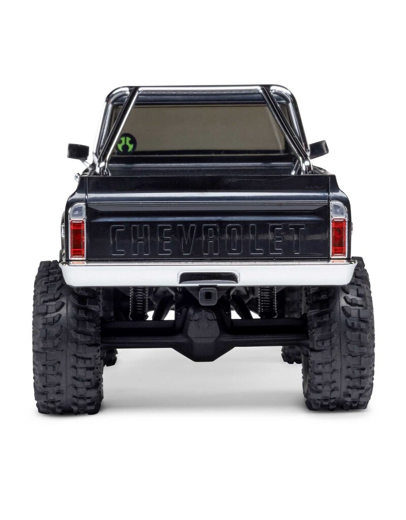 AXIAL AXI-2260T2 1/30 SCX30 CHEVROLET K10 4X4 RTR BRUSHED ROCK CRAWLER (BATTERY & CHARGER INCLUDED), BLACK