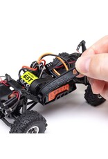AXIAL AXI-2260T2 1/30 SCX30 CHEVROLET K10 4X4 RTR BRUSHED ROCK CRAWLER (BATTERY & CHARGER INCLUDED), BLACK