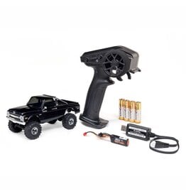 AXIAL AXI-2260T2 1/30 SCX30 CHEVROLET K10 4X4 RTR BRUSHED ROCK CRAWLER (BATTERY & CHARGER INCLUDED), BLACK