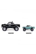 AXIAL AXI-2260T2 1/30 SCX30 CHEVROLET K10 4X4 RTR BRUSHED ROCK CRAWLER (BATTERY & CHARGER INCLUDED), BLACK