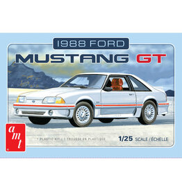 AMT AMT1216M 1/25 1988 FORD MUSTANG PLASTIC MODEL KIT