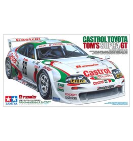 TAMIYA TAM24163 1/24 CASTROL TOYOTA TOM'S SUPRA GT PLASTIC MODEL KIT
