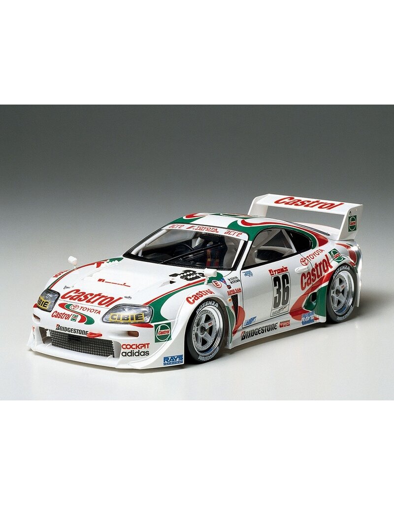 TAMIYA TAM24163 1/24 CASTROL TOYOTA TOM'S SUPRA GT PLASTIC MODEL KIT
