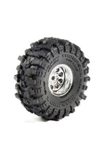 PROLINE RACING PRO1025110 1/30 BAJA PRO X FRONT/REAR MOUNTED CHROME BEAST (4): AXIAL SCX30