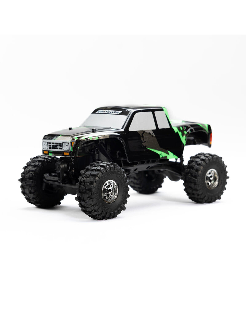 PROLINE RACING PRO1025110 1/30 BAJA PRO X FRONT/REAR MOUNTED CHROME BEAST (4): AXIAL SCX30