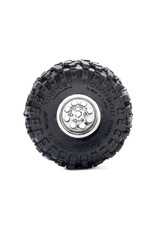 PROLINE RACING PRO1025110 1/30 BAJA PRO X FRONT/REAR MOUNTED CHROME BEAST (4): AXIAL SCX30