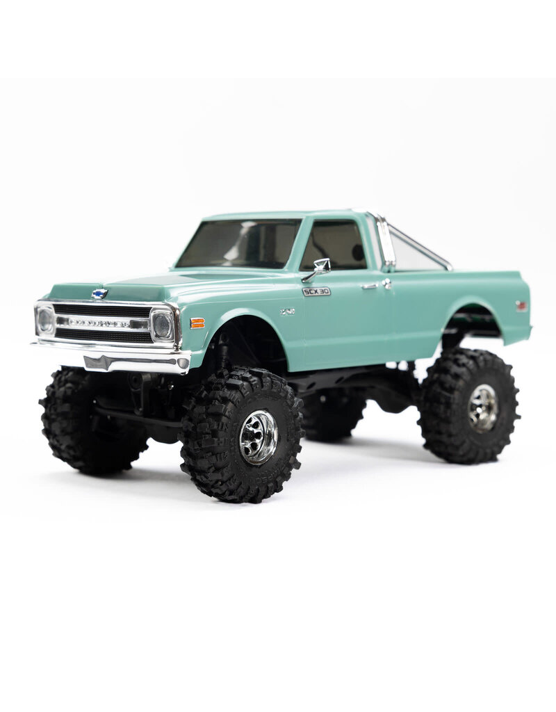 PROLINE RACING PRO1025110 1/30 BAJA PRO X FRONT/REAR MOUNTED CHROME BEAST (4): AXIAL SCX30