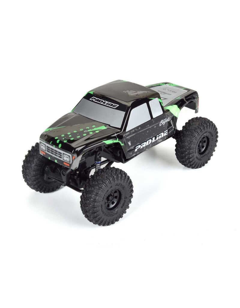 PROLINE RACING PRO369420 LIMITED EDITION PRE-CUT/PRE-PAINTED COYOTE HIGH PERFORMANCE GREEN TEAR BODY FOR AXIAL SCX30