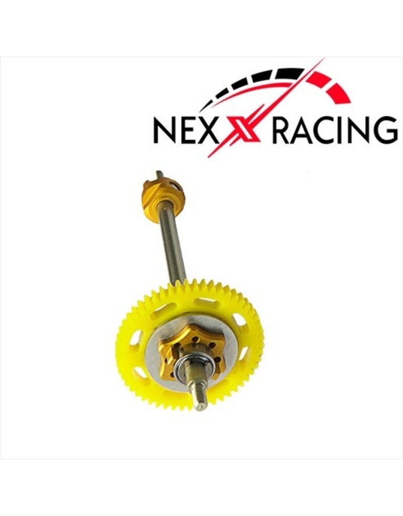 NEXX RACING SHRC SH0807 NXUSA-226-SPEED MINI-Z MR02/03 LIGHT WEIGHT 64P CERAMIC BALL DIFFERENTIAL (53T): BLACK