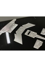 STUPID RC STP1166 ARRMA INFRACTION/FELONY/LIMITLESS SKID PLATES (FULL KIT)