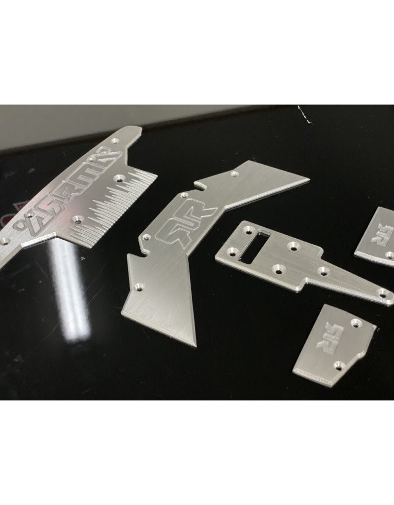 STUPID RC STP1166 ARRMA INFRACTION/FELONY/LIMITLESS SKID PLATES (FULL KIT)