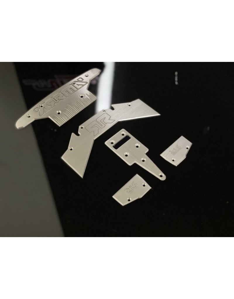 STUPID RC STP1166 ARRMA INFRACTION/FELONY/LIMITLESS SKID PLATES (FULL KIT)