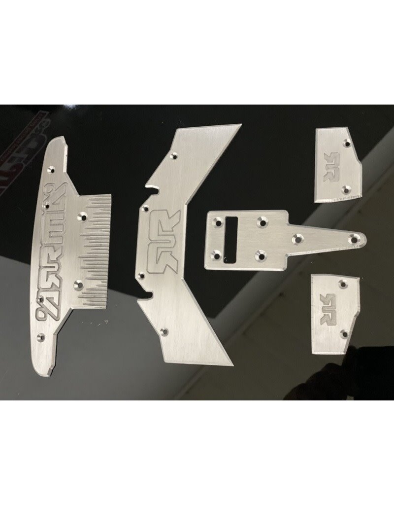 STUPID RC STP1166 ARRMA INFRACTION/FELONY/LIMITLESS SKID PLATES (FULL KIT)
