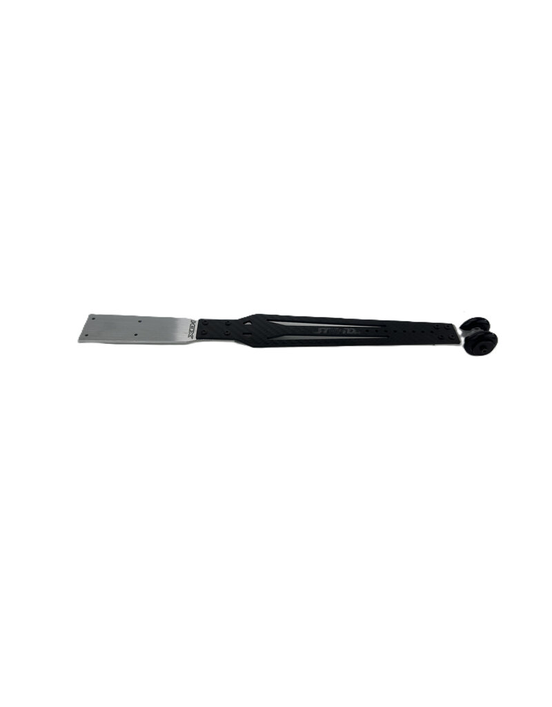 STUPID RC STP1005CF TRAXXAS COMPATIBLE XO-1 CARBON-FIBER WHEELIE BAR
