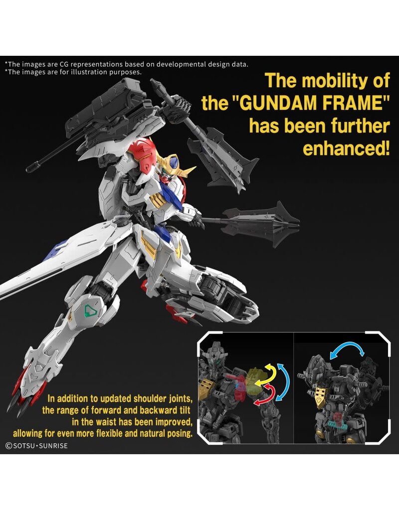 BANDAI BAN2795249 MG 1/100 GUNDAM BARBATOS LUPUS