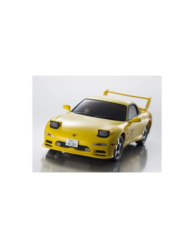 KYOSHO KYO66603A FMZ INITIAL D MAZDA RX-7 FD3S YELLOW